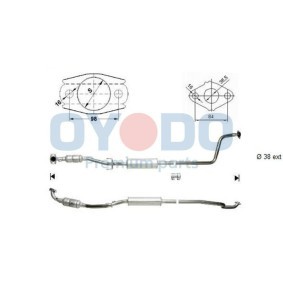 Comprar Catalizador de Oyodo 10N0088-OYO a bajo precio de 231,01 €