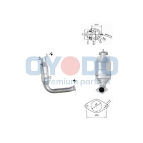 Katalysator 10N0108-OYO von Oyodo günstig für 277,63 € online kaufen