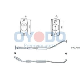 Comprar Catalizador de Oyodo 10N0120-OYO a bajo precio de 305,08 €