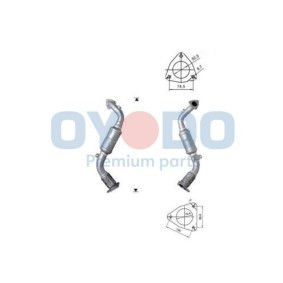 Katalysator 20N0068-OYO von Oyodo günstig für 232,58 € online kaufen