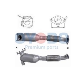 Katalysator 20N0094-OYO von Oyodo günstig für 157,87 € online kaufen