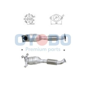 Katalysator 20N0097-OYO von Oyodo günstig für 206,56 € online kaufen