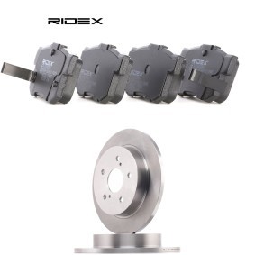 Achetez des Disques et plaquettes de freins RIDEX 3405B1893 à prix pour 103,04 €