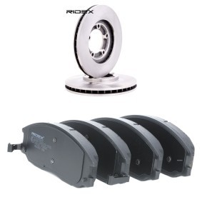Achetez des Kit disque et plaquette de frein de chez RIDEX en ligne pour H-1 Camion plate-forme/Châssis à prix modérés