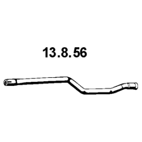 Abgasrohr 13.8.56 von EBERSPÄCHER günstig für 83,87 € online kaufen