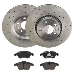 Bremsscheiben und -beläge 3405B2022 von RIDEX günstig für 218,22 € online kaufen