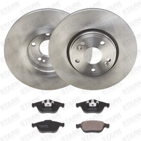 Achetez des Kit disque et plaquette de frein de chez STARK en ligne pour Laguna II 5 portes (BG, BG0/1) à prix modérés