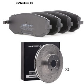 Bremsscheiben und -beläge 3405B2118 von RIDEX günstig für 182,86 € online kaufen