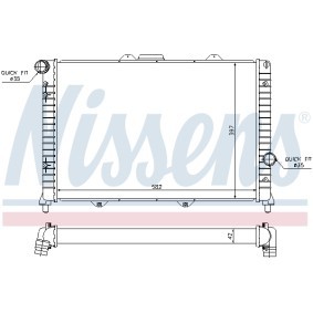 Kühler, Motorkühlung 60056 von NISSENS günstig für 162,60 € online kaufen