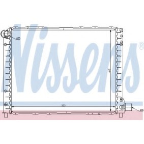 Kühler, Motorkühlung 62326 von NISSENS günstig für 271,49 € online kaufen