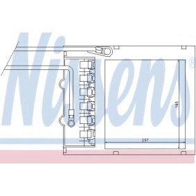 Wärmetauscher, Innenraumheizung 72666 von NISSENS günstig für 627,15 € online kaufen