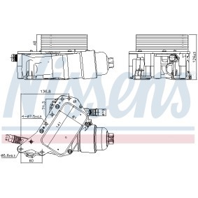 Ölkühler 91339 von NISSENS günstig für 118,34 € online kaufen