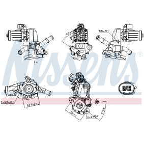 AGR-Ventil 98238 von NISSENS günstig für 122,08 € online kaufen