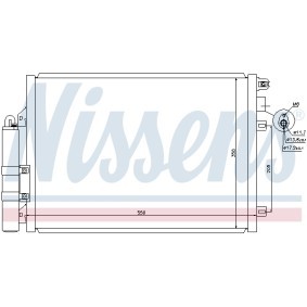 Comprar Condensador, aire acondicionado de NISSENS 940074 a bajo precio de 82,22 €