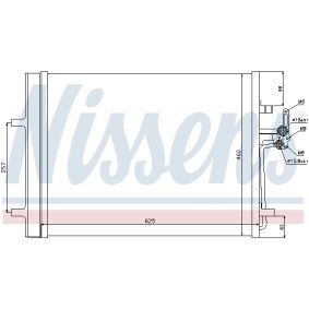 Klimakondensator 940088 von NISSENS günstig für 91,10 € online kaufen