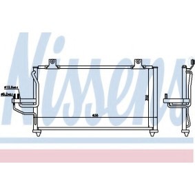 Compre Condensador, ar condicionado da NISSENS 94420 a um preço baixo por 114,13 €