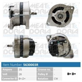 Compre Alternador da MEAT & DORIA 5630003R a um preço baixo por 142,86 €