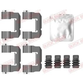 Achetez des Kit d'accessoires, plaquette de frein à disque de chez QUICK BRAKE en ligne pour Insignia B Country Tourer (Z18) à prix modérés
