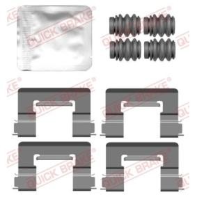 Comprar Kit de accesorios, pastillas de frenos de QUICK BRAKE 109-0164 a bajo precio de 12,95 €