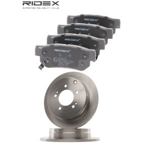 Acquista Kit dischi e pastiglie da RIDEX 3405B2466 a buon mercato per soli 50,48 €