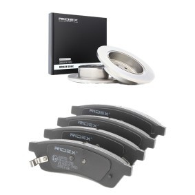 Comprar Kit de discos de freno y pastillas de RIDEX 3405B2474 a bajo precio de 89,29 €