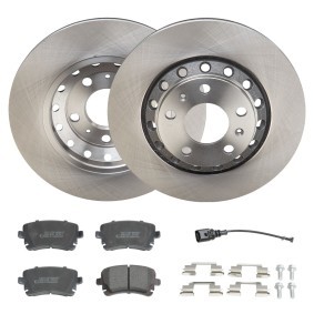 Achetez des Kit disque et plaquette de frein de chez RIDEX en ligne pour A8 D3 (4E2, 4E8) à prix modérés