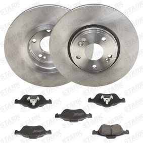 Achetez des Kit disque et plaquette de frein de chez STARK en ligne pour Laguna II 5 portes (BG, BG0/1) à prix modérés
