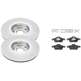 Achetez des Kit disque et plaquette de frein de chez RIDEX en ligne pour Laguna II 5 portes (BG, BG0/1) à prix modérés