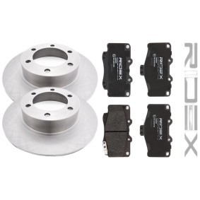 Achetez des Kit disque et plaquette de frein de chez RIDEX en ligne pour 4 RUNNER (KZN18_, VZN18_, RZN18_) à prix modérés
