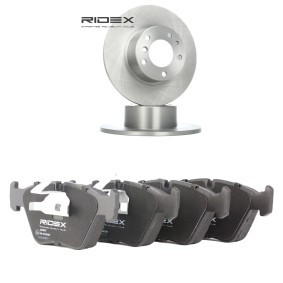 Achetez des Kit disque et plaquette de frein de chez RIDEX en ligne pour 5 Touring (E34) à prix modérés