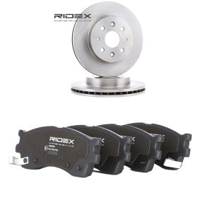 Bremsscheiben und -beläge 3405B2772 von RIDEX günstig für 86,76 € online kaufen