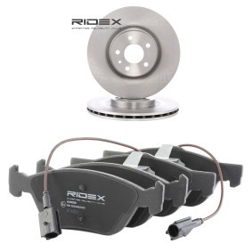 Acquista Kit dischi e pastiglie da RIDEX 3405B2791 a buon mercato per soli 107,86 €