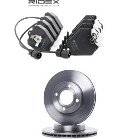 Acquista Kit dischi e pastiglie da RIDEX online per 100 Sedan (44, 44Q, C3) a prezzi moderati