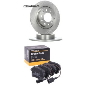 Compre Kit de travões da RIDEX 3405B3338 a um preço baixo por 71,46 €