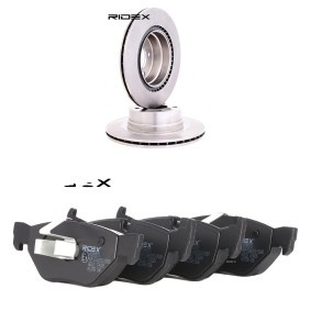 Compre Discos y pastillas de freno de RIDEX online para 1 Coupé (E82) a precios moderados