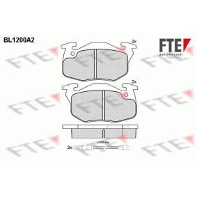 Achetez des Plaquettes de frein FTE 9010057 à prix pour 47,63 €