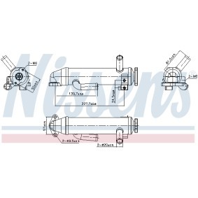 AGR Kühler 989430 von NISSENS günstig für 164,31 € online kaufen