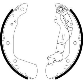 Bremsbackensatz 8DB 355 038-141 von HELLA günstig für 77,95 € online kaufen