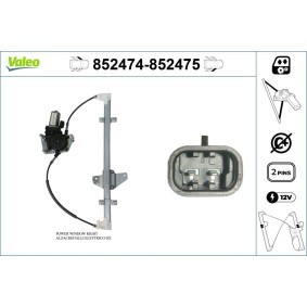 Fensterheber 852474 von VALEO günstig für 165,51 € online kaufen