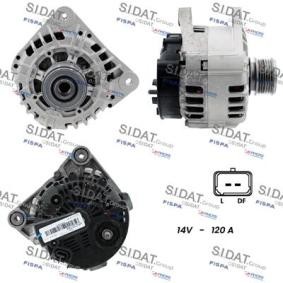 Comprar Alternador de SIDAT A12VA0290 a bajo precio de 226,28 €