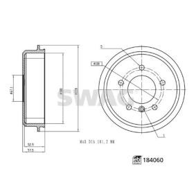 Acquista Tamburo freno da SWAG 33 10 9266 a buon mercato per soli 29,01 €