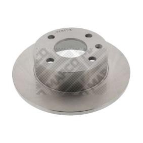 Achetez des Disque de frein de chez MAPCO en ligne pour Escort Mk4 3/5 portes (GAF, AWF, ABFT) à prix modérés