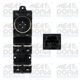 Acquista Pulsantiera alzacristalli da MEAT & DORIA online per Focus Mk4 Sedan (HM) a prezzi moderati