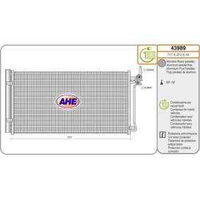 Klimakondensator 43989 von AHE günstig für 240,51 € online kaufen