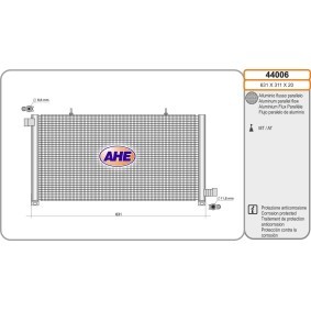 Acquista Condensatore climatizzatore da AHE 44006 a buon mercato per soli 353,59 €