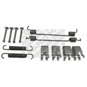 Achetez des Kit d'accessoires, mâchoire de frein MAPCO 9501 à prix pour 13,16 €