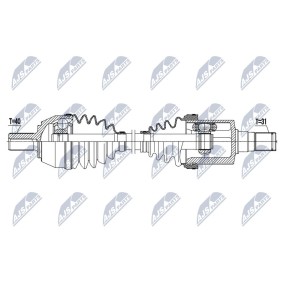 Achetez des Arbre de transmission NTY NPW-FR-155 à prix pour 197,64 €