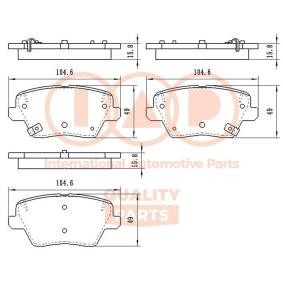 Bremsbeläge 704-07104 von IAP QUALITY PARTS günstig für 76,65 € online kaufen