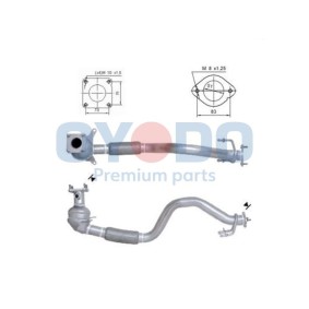 Compre Catalisador de Oyodo online para A3 Hatchback (8P1) a preços moderados