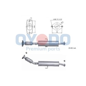 Comprar Catalizador de Oyodo 10N0157-OYO a bajo precio de 286,27 €
